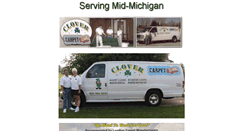 Desktop Screenshot of clovercarpetcleaning.com